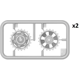 CAÑON DE ASALTO SD.KFZ. 142/1 Ausf. G STUG (ALKETT 1945) -Escala 1/35- MiniArt 35388