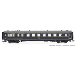 COCHE RESTAURANTE CIWL "Libre-Service" (Azul) Epoca IV -Escala h0 / 1/87- Jouef HJ4208