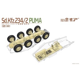 VEHICULO BLINDADO Sd.Kfz.234/2 PUMA -Escala 1/72- Magic Factory 3001
