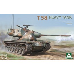CARRO DE COMBATE T-58 -Escala 1/35- Takom 2204