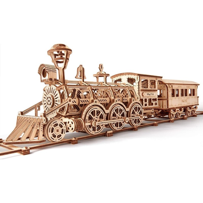 LOCOMOTORA VAPOR R-17 KIT 3D EN MADERA - Wood Trick WDTK022 LOCOMOTORA VAPOR R-17 KIT 3D EN MADERA - Wood Trick WDTK022