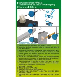 TRAZADOR LINEAS RECTAS - Trumpeter Master Tools 09994