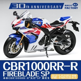 HONDA CBR1000 RR-R Fireblade SP (Pre-pintada & Snap) -Escala 1/9- Magic Factory 1401