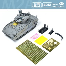 VEHICULO DE COMBATE DE INFANTERIA M-2 A4 Bradley & CVTESS -Escala 1/35- Magic Factory 2012