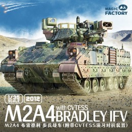 VEHICULO DE COMBATE DE INFANTERIA M-2 A4 Bradley & CVTESS -Escala 1/35- Magic Factory 2012