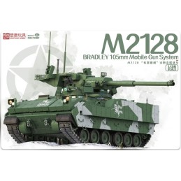 SISTEMA CAÑON MOVIL M-2128 Bradley (105 mm) -Escala 1/35- Magic Factory 2013