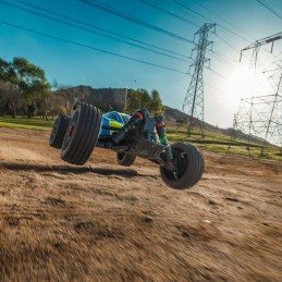 COCHE 1/8 TYPHON MEGA 665 4X4 RTR Brushed AZUL