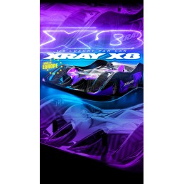 COCHE XRAY X8´26 - 1/8 LUXURY ELECTRIC ON-ROAD PAN CAR
