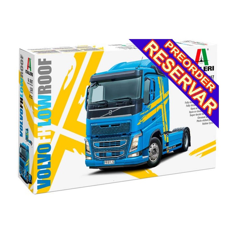 VOLVO FH (Low Roof) -Escala 1/24- Italeri 3967 VOLVO FH (Low Roof) -Escala 1/24- Italeri 3967