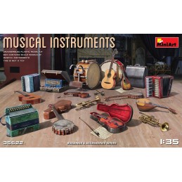 INSTRUMENTO MUSICALES -Escala 1/35- MiniArt 35622