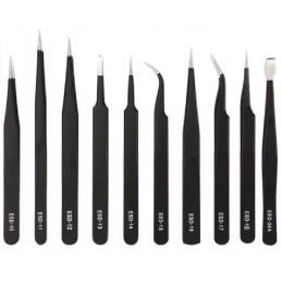 SET PINZAS DE PRECISION (10 unidades) - Hobby Modelismo Tools 001