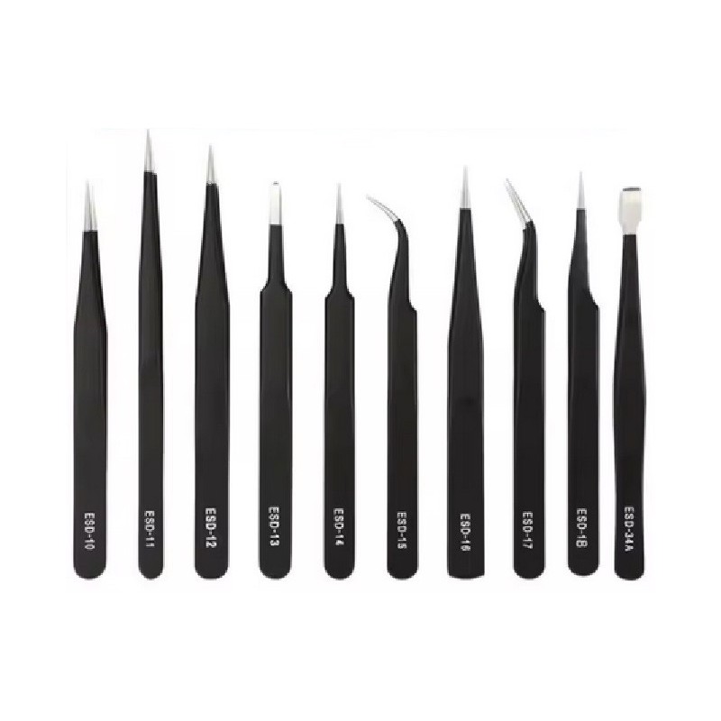 SET PINZAS DE PRECISION (10 unidades) - Hobby Modelismo Tools 001