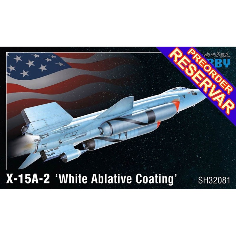 NORTH AMERICAN X-15A-2 "White Ablative Coating" -Escala 1/32- Special Hobby SH32081 NORTH AMERICAN X-15A-2 "White Ablative Coating" -Escala 1/32- Special Hobby SH32081