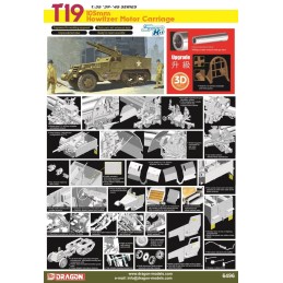 SEMIORUGA T-19 (Obus 105 mm) -Escala 1/35- Dragon Models 6496