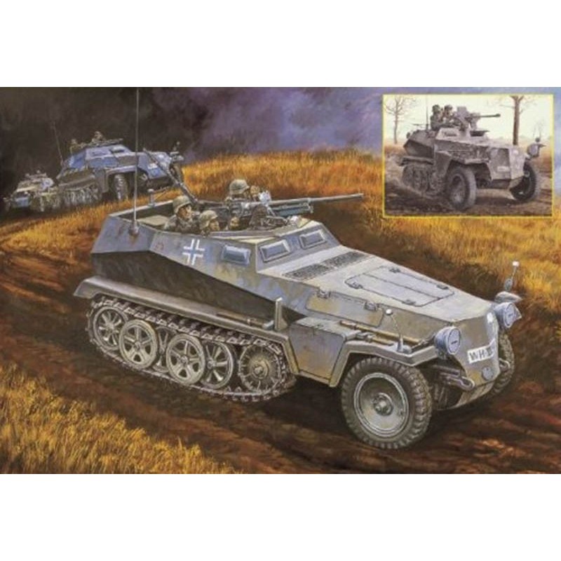 SEMIORUGA Sd.Kfz. 250 Ausf. A (PAK-36 / Panzerbuchse 41) -Escala 1/35- Dragon Models 6426