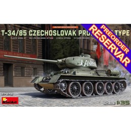 CARRO DE COMBATE T-34/85 (Czechoslovak Prod. Late Type) -Escala 1/35- MiniArt 37078