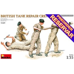 TRIPULACION BRITANICA REPARANDO -Escala 1/35- MiniArt 35489