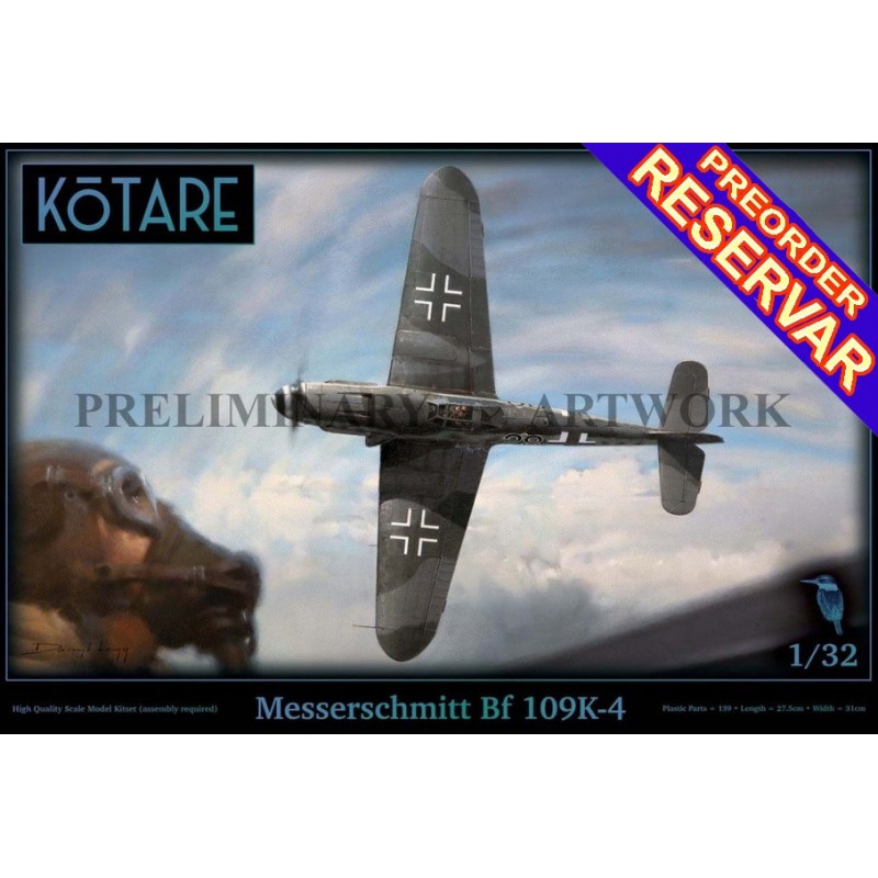 Messerschmitt Bf-109 K-4 -Escala 1/32- Kotare Models 32009 Messerschmitt Bf-109 K-4 -Escala 1/32- Kotare Models 32009