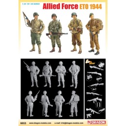 SOLDADOS ALIADOS (Europa 1944) -Escala 1/35- Dragon Models 6653