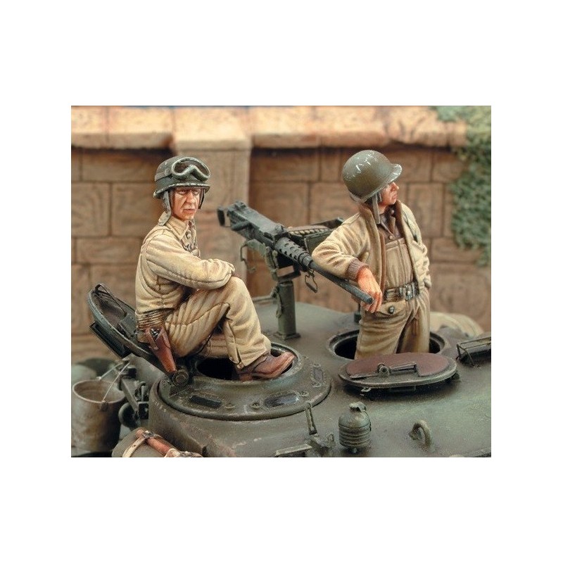 TRIPULACION U.S. ARMY (M-26 Pershing) -Escala 1/35- ROYAL MODEL 339 TRIPULACION U.S. ARMY (M-26 Pershing) -Escala 1/35- ROYAL MODEL 339