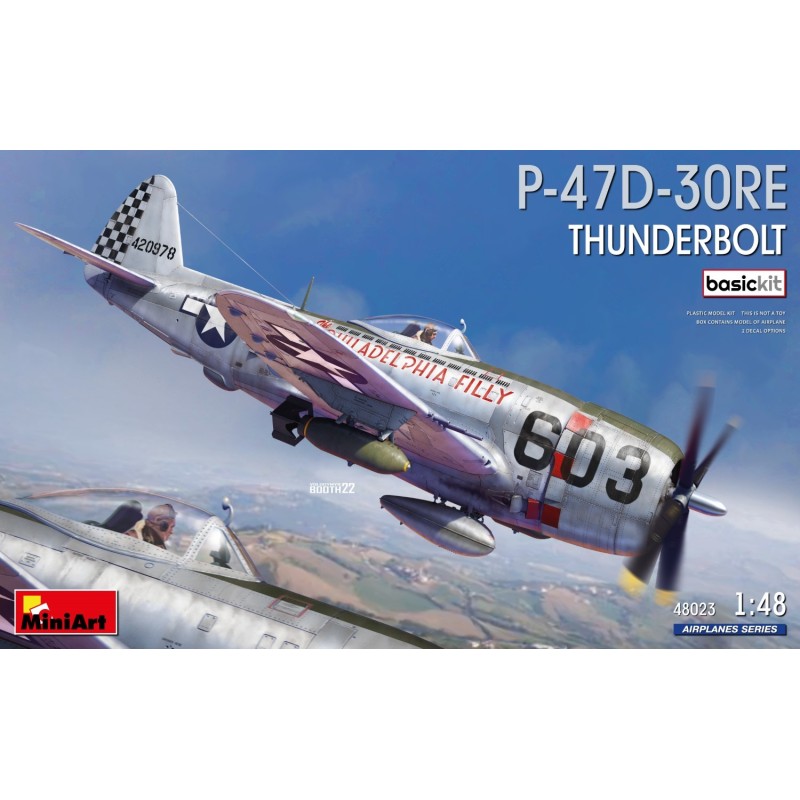 REPUBLIC P-47 D-30RE THUNDERBOLT -Escala 1/48- MiniArt 48023