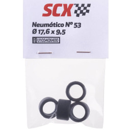 SET NEUMATICOS #53 (4 unidades) -Escala 1/32- Scalextric U10340X400