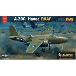 DOUGLAS A-20 G HAVOC R.A.A.F. (Master Edition) -Escala 1/32- HONG KONG MODEL 01E42(A)