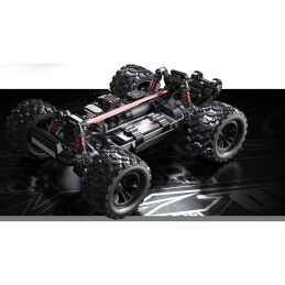 MONSTER TRUCK HYPER GO MT10 BRUSHLESS ESCALA 1/10  BLANCO