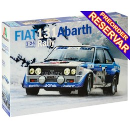 FIAT 131 Abarth Rally -Escala 1/24- Italeri 3662