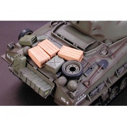 CARRO COMBATE RC 1:16 US Sherman M-4 A3E8 (105mm) Full Option