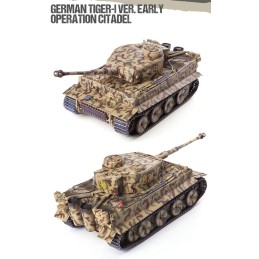 CARRO DE COMBATE SD.KFZ.181 TIGER I Early "Operation Citadel" -Escala 1/35- Academy 13509