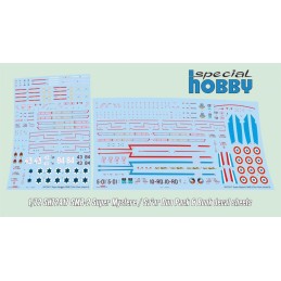 SET DASSAULT SMB-2 SUPER MYSTERE (Duo pack & Libro) -Escala 1/72- Special Hobby SH72417