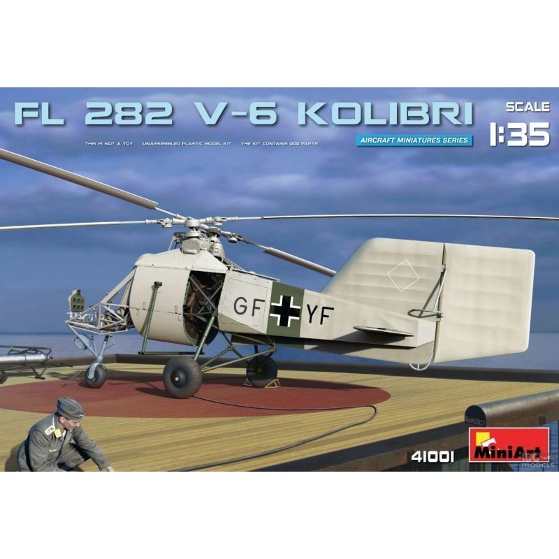 FLETTNER FL 282 V-6 KOLIBRI -Escala 1/35- MiniArt 41001