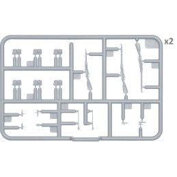 SERVIDORES ARTILLERIA SOVIETICOS - ESCALA 1/35 - MINIART 35231