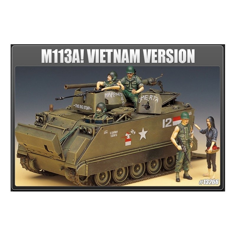 TRANSPORTE DE TROPAS M-113 "VIETNAM" -Escala 1/35- Academy 13266 TRANSPORTE DE TROPAS M-113 "VIETNAM" -Escala 1/35- Academy 13266