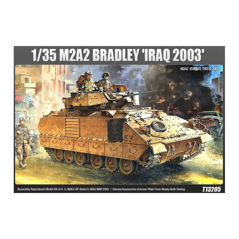 VEHICULO DE COMBATE DE INFANTERIA M-2 A2 Bradley OIF -Escala 1/35- Academy 13205