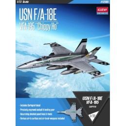 McDONNELL DOUGLAS F/A-18 E HORNET II "VFA-195 CHIPPY HOO" -Escala 1/72- Academy 12565