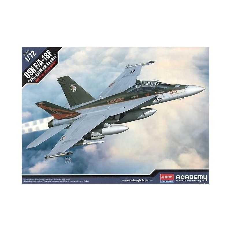 McDONNELL DOUGLAS F/A-18 E HORNET II "VFA-154" -Escala 1/72- Academy 12577