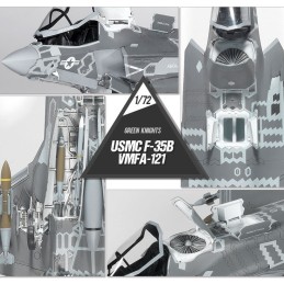LOCKHEED MARTIN F-35 B LIGHTNING II " VMFA-121" -Escala 1/72- Academy 12569