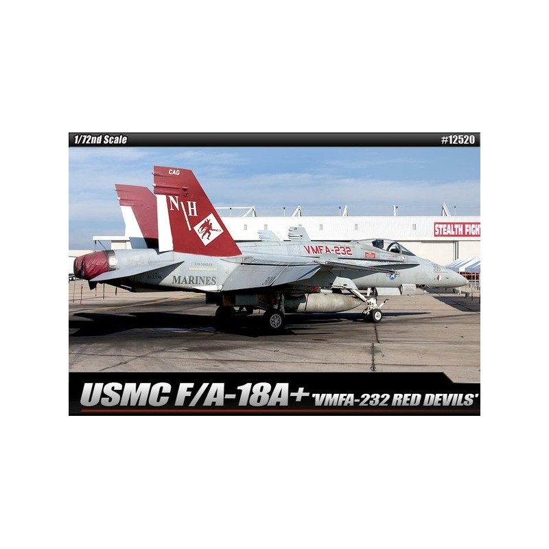 McDONNELL DOUGLAS F/A-18 A+ HORNET "VMFA-232" -Escala 1/72- Academy 12520