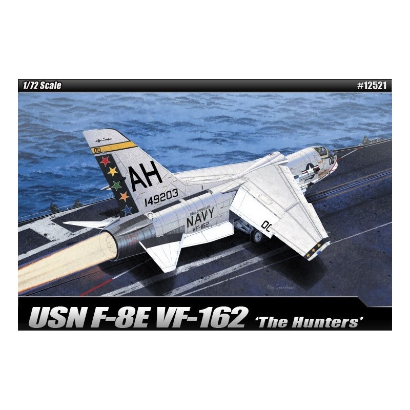 VOUGHT F-8 E CRUSADER "VF-162" -Escala 1/72- Academy 12521