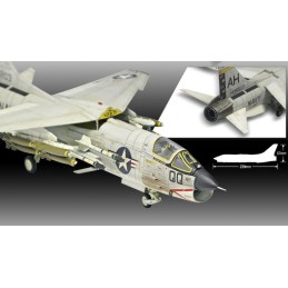 VOUGHT F-8 E CRUSADER "VF-162" -Escala 1/72- Academy 12521