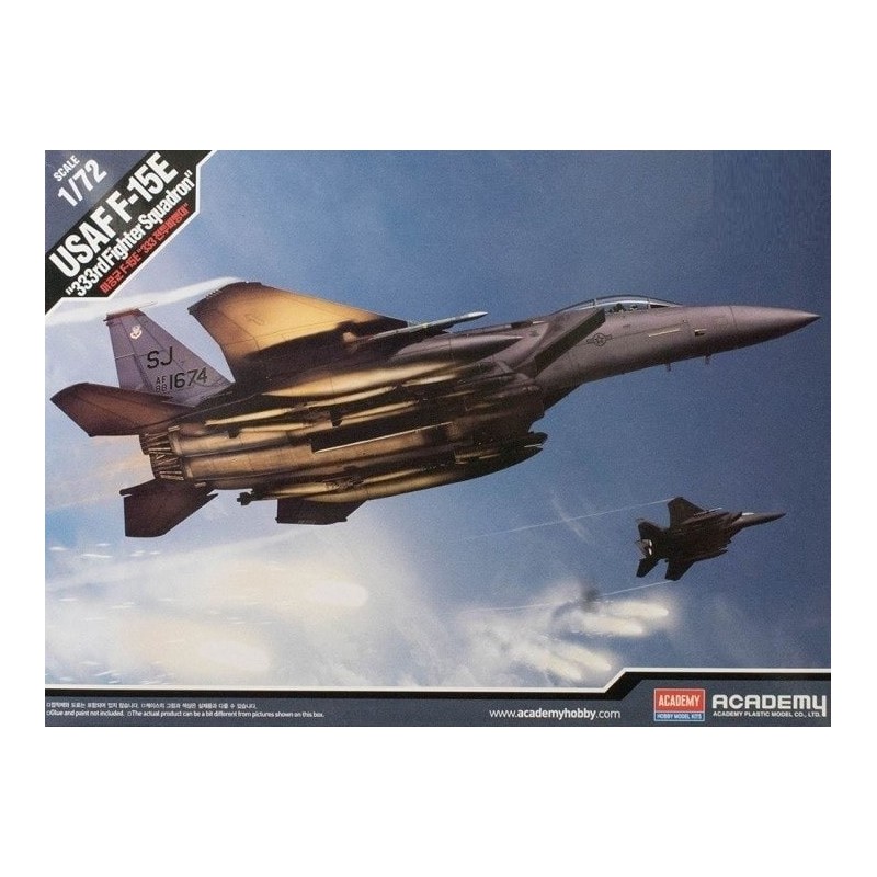 McDONNELL DOUGLAS F-15 E EAGLE -Escala 1/72- Academy 12550