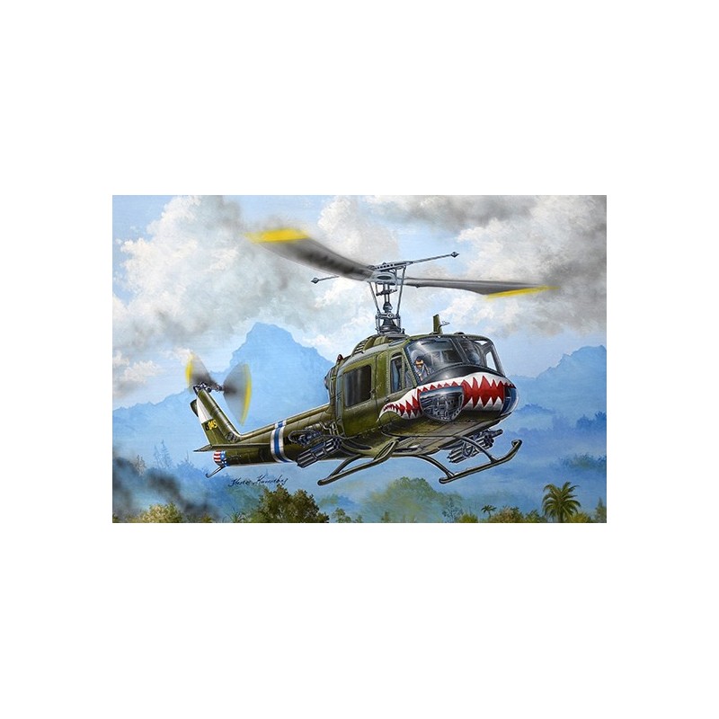 BELL UH-1B Huey "Gunship" -Escala 1/35- Trumpeter 5112