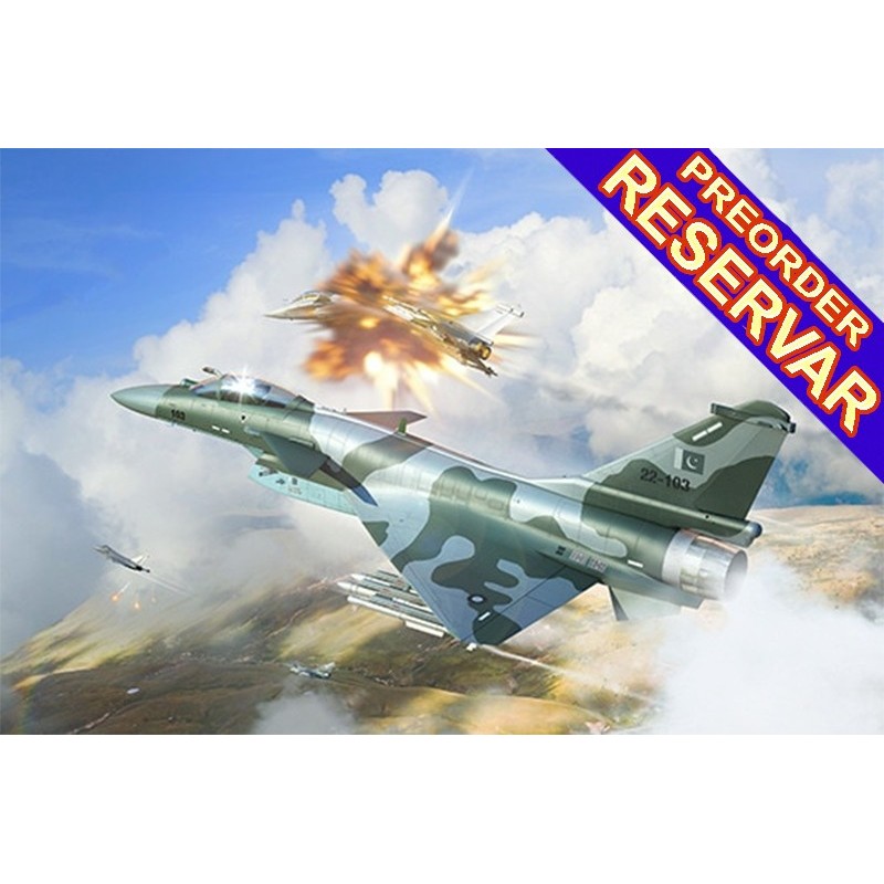 CHENGDU J-10 CE "Vigorous Dragon" (Paquistan) & Dassault Rafale (India) -Escala 1/72- Trumpeter 01690