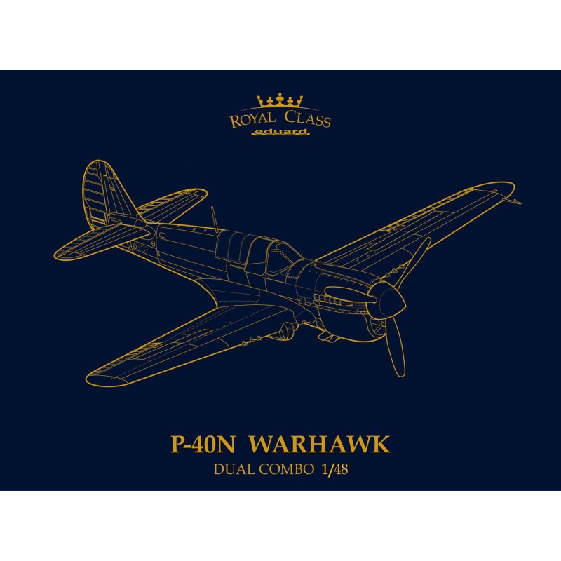 CURTISS P-40 N WARHAWK "Royal Class" -Escala 1/48- Eduard R0025