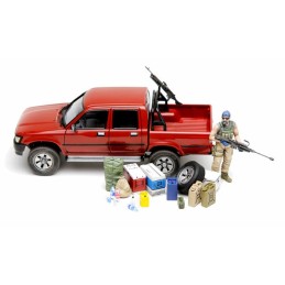 PICKUP & EQUIPAMIENTO -Escala 1/35- Meng Model VS-002