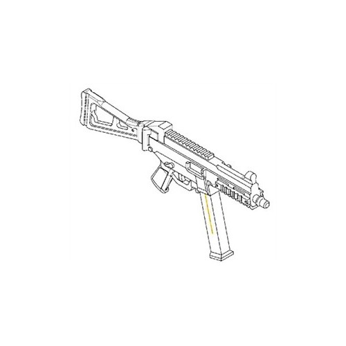 FUSILES UMP.45 (6 unidades) -Escala 1/35- Trumpeter 00524