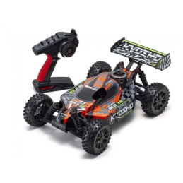 COCHE RTR Inferno Neo 3.0 1:8 RC Nitro Readyset c/KE21SP - T5 Rojo / negro