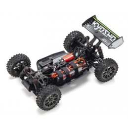 COCHE KYOSHO Inferno Neo 4.0 1:8 RC Brushless EP Readyset - T2 Blanco - Celeste K.34118T2B